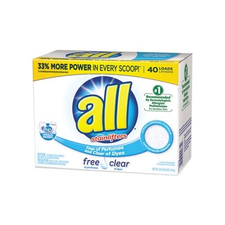 Henkel All, ALL-PURPOSE POWDER DETERGENT, 52 OZ BOX 45681